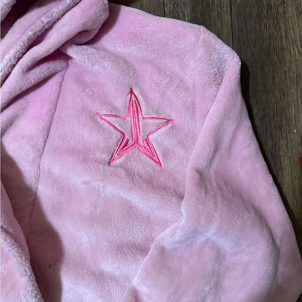 Pink Plush Bathrobe - Picture 3 of 6